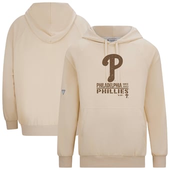 Men's Levelwear Khaki Philadelphia Phillies 2026 Armed Forces Day Sortie Connect Raglan Hoodie