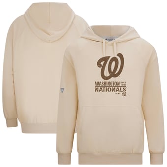 Men's Levelwear Khaki Washington Nationals 2026 Armed Forces Day Sortie Connect Raglan Hoodie