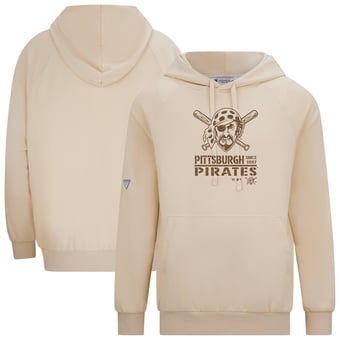 Men's Levelwear Khaki Pittsburgh Pirates 2026 Armed Forces Day Sortie Connect Raglan Hoodie