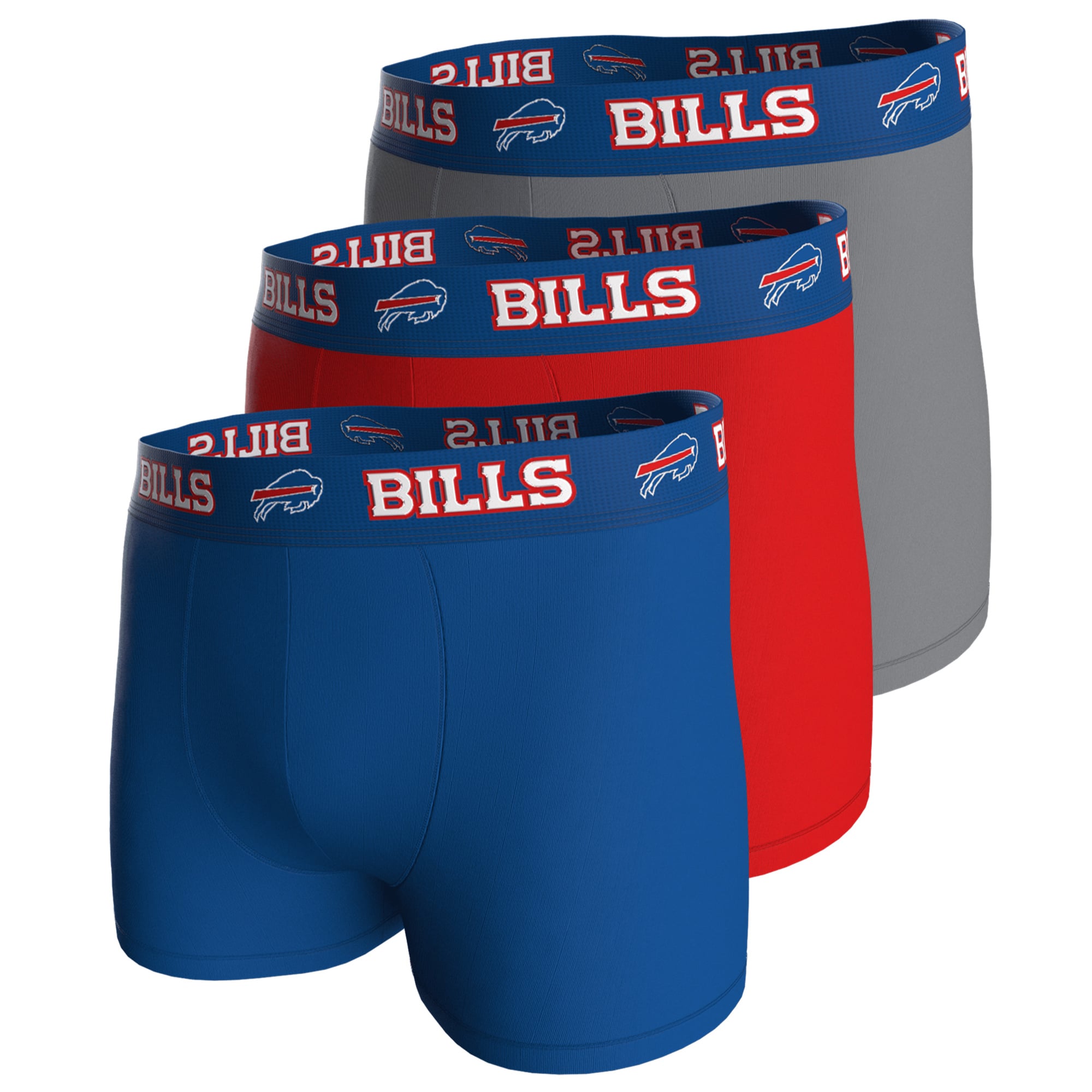 Men's Buffalo Bills 3-Pack Boxers