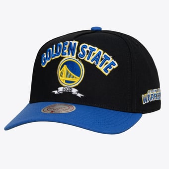 Men's Mitchell & Ness Black Golden State Warriors True Legacy Pro Snapback Hat
