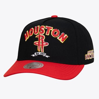 Men's Mitchell & Ness Black Houston Rockets True Legacy Pro Snapback Hat