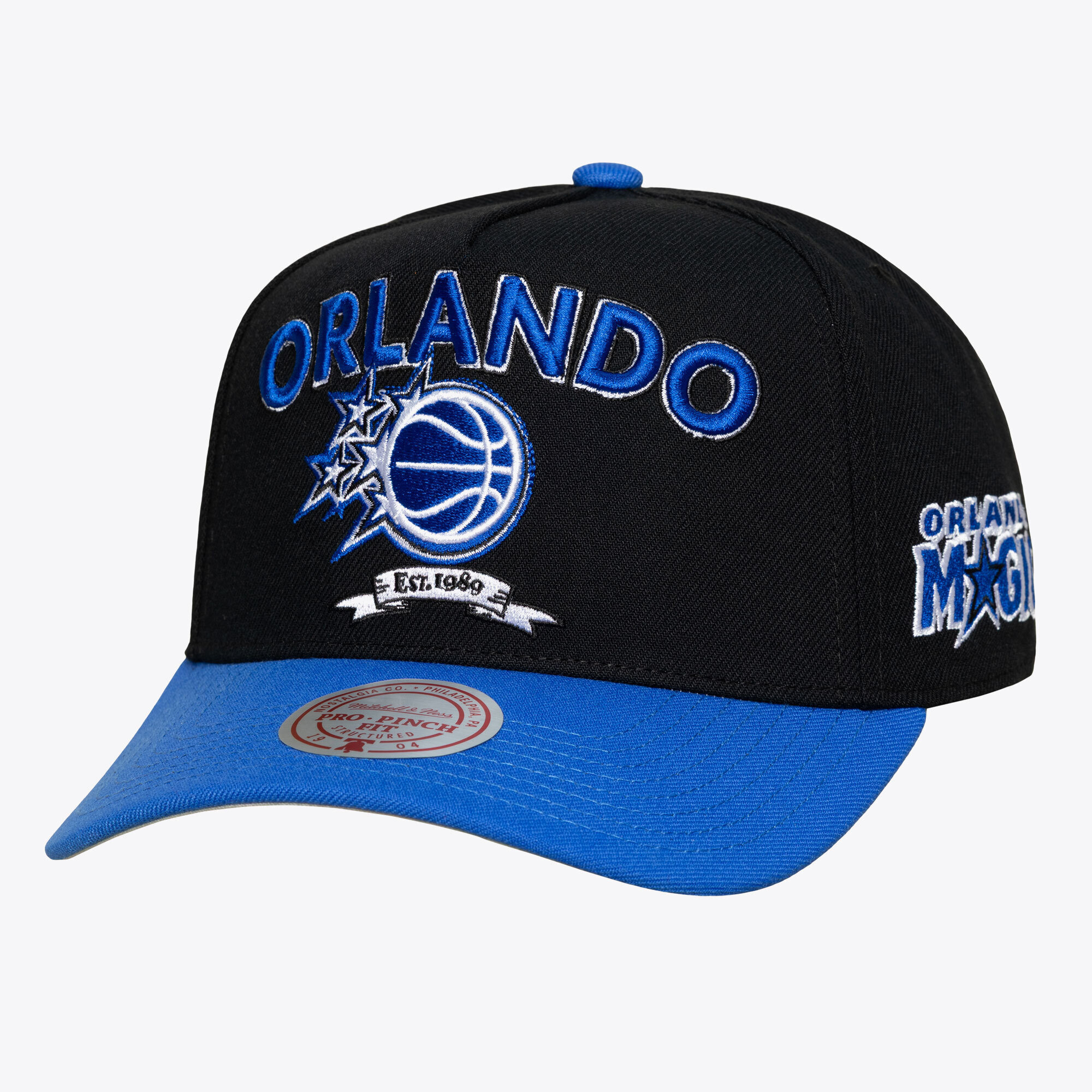 Men's Mitchell & Ness Black Orlando Magic True Legacy Pro Snapback Hat
