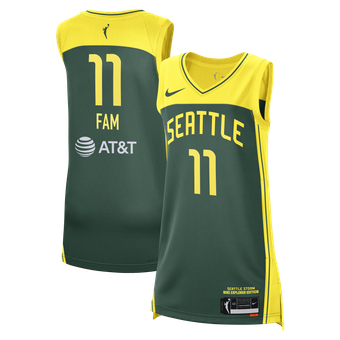 Unisex Nike Awa Fam Green Seattle Storm 2026 WNBA Draft Pick Explorer Edition Victory Jersey