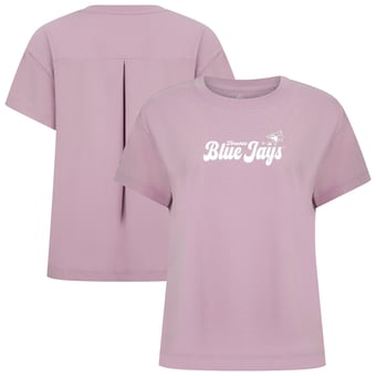 Women's Levelwear  Lavender Toronto Blue Jays Verve Valerie Big Script T-Shirt