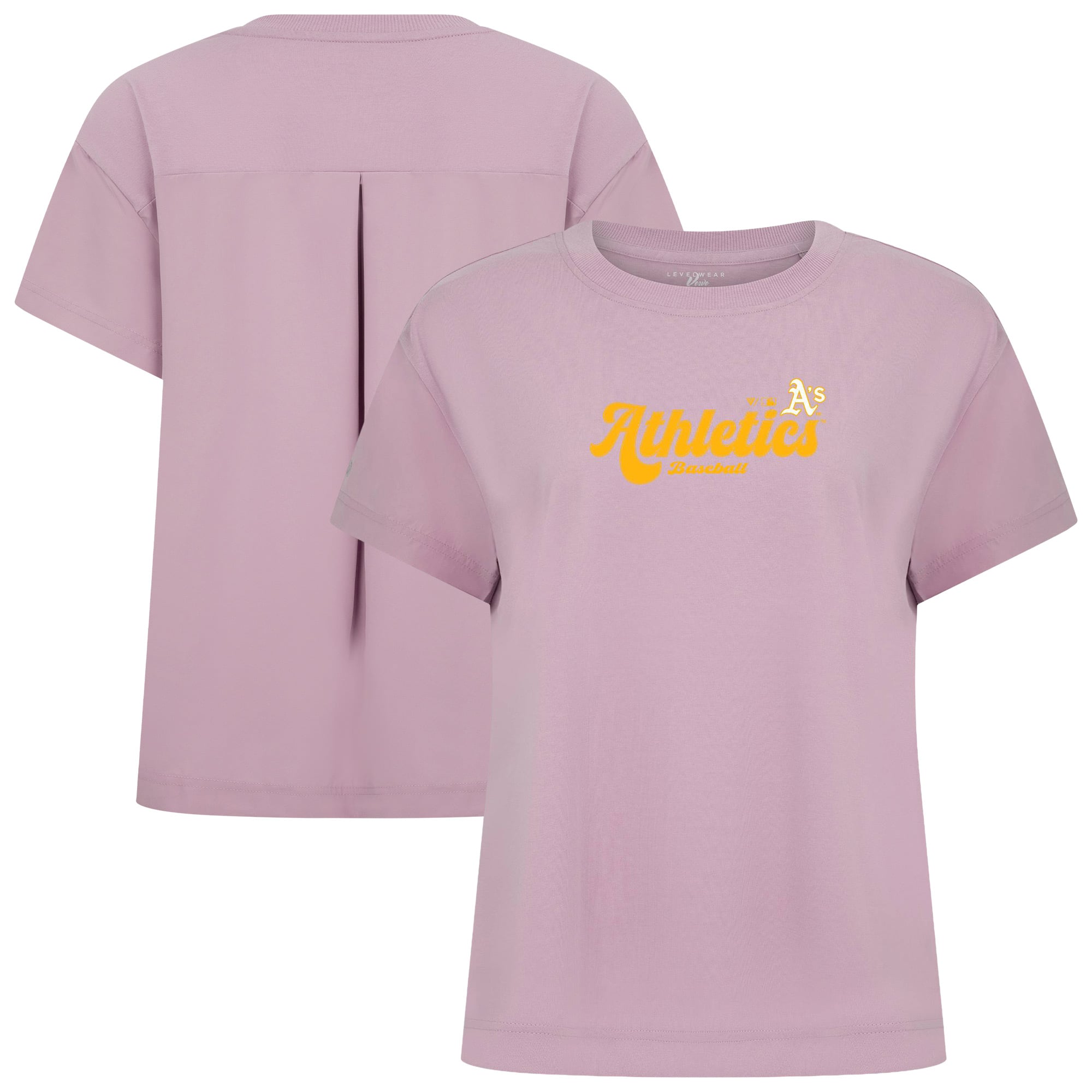 Women's Levelwear  Lavender Athletics Verve Valerie Big Script T-Shirt
