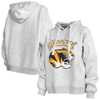 Women's Pressbox  Heather Gray Missouri Tigers Janise Pullover Hoodie