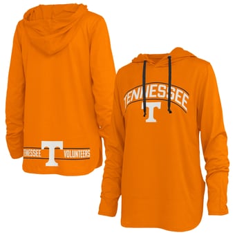 Women's Pressbox Tennessee Orange Tennessee Volunteers Allie Long Sleeve Hooded T-Shirt