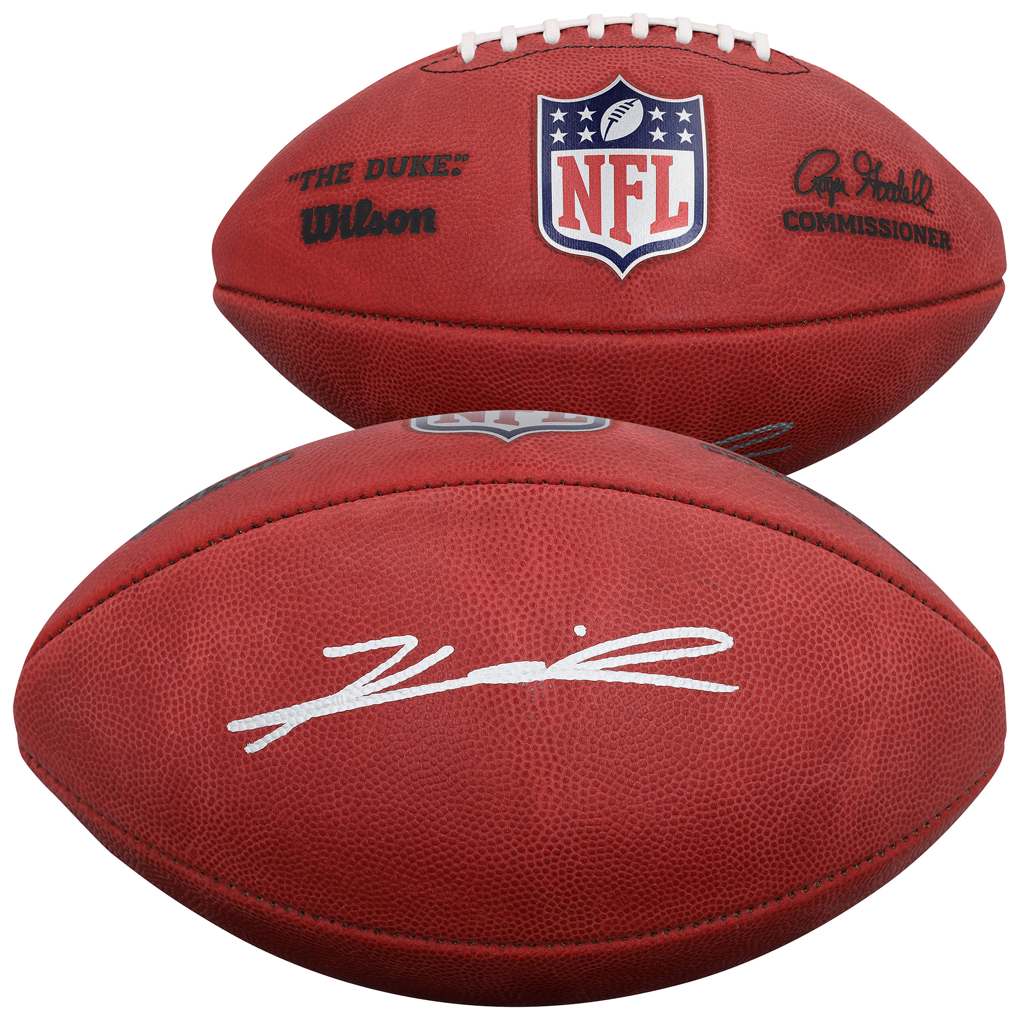 Kenyon Sadiq New York Jets Autographed Wilson Duke Full Color Football