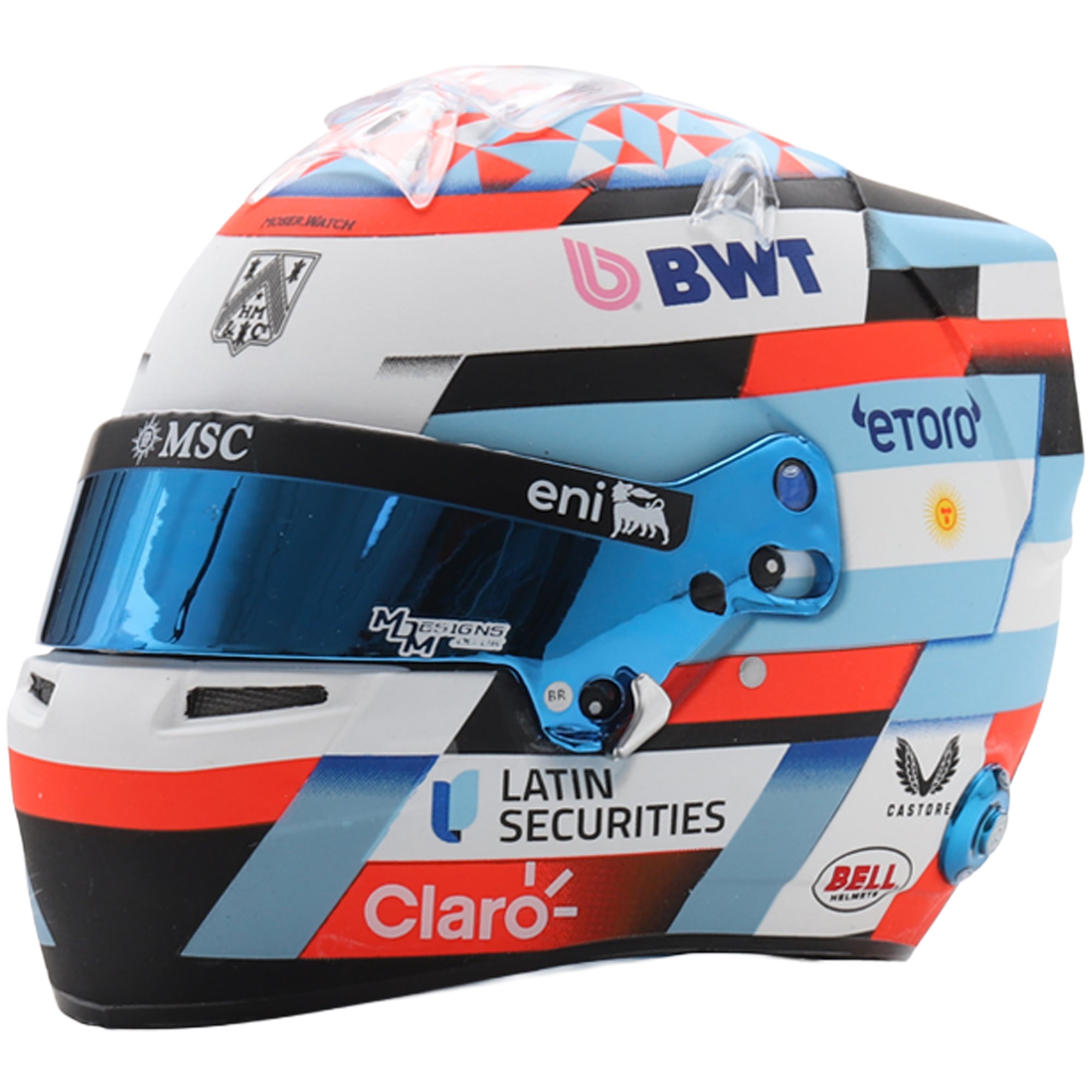Alpine F1 Team Franco Colapinto 2026 Season 1:5 Helmet