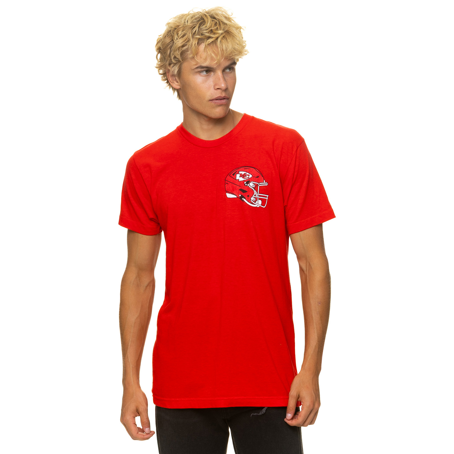 Unisex Aviator Nation Red Kansas City Chiefs Tri-Blend T-Shirt
