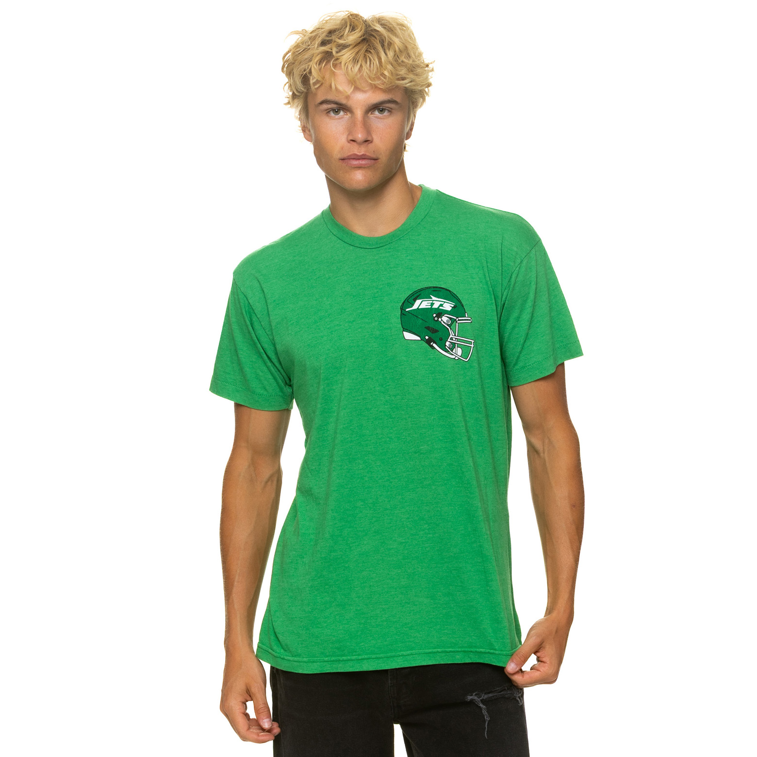 Unisex Aviator Nation Green New York Jets Tri-Blend T-Shirt