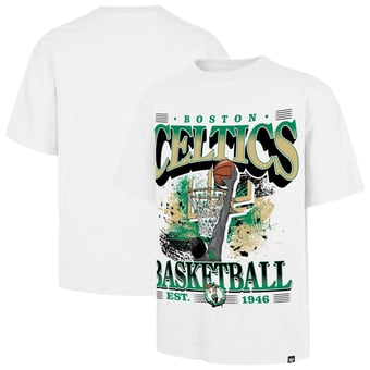 Men's '47  White Boston Celtics Regional Foundation T-Shirt