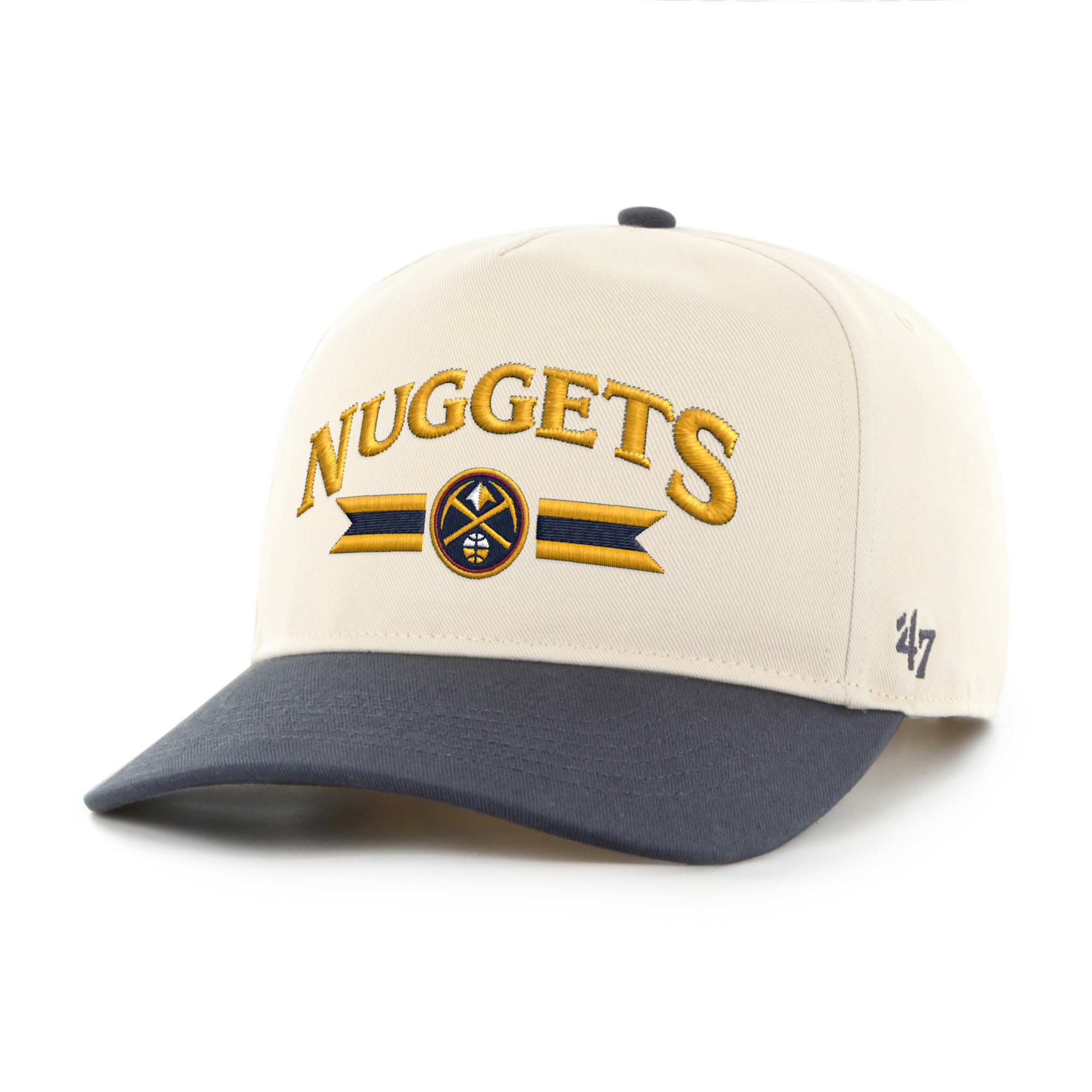 '47 Brand Men's Natural Denver Nuggets Fast Break Chase Hitch Adjustable Hat - Natural