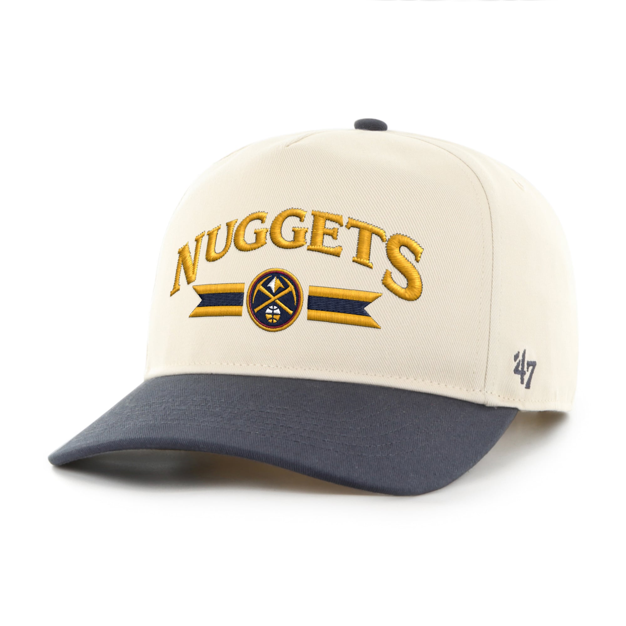 '47 Brand Men's Natural Denver Nuggets Fast Break Chase Hitch Adjustable Hat - Natural