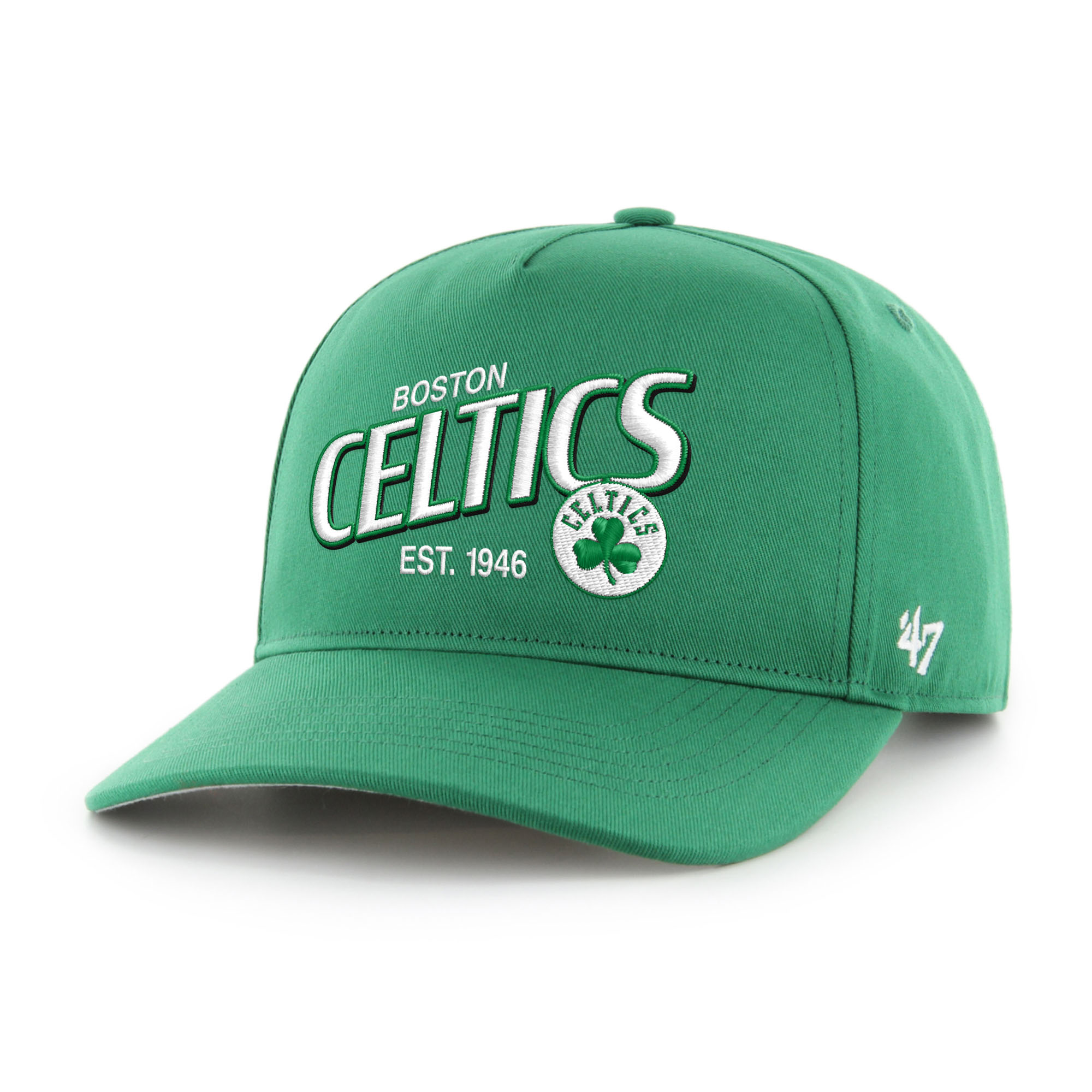 '47 Brand Men's Kelly Green Boston Celtics Fast Break Chase Hitch Adjustable Hat - Kelly Green