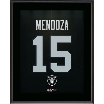 "Fernando Mendoza Las Vegas Raiders 10.5"" x 13"" Jersey Number Sublimated Player Plaque"