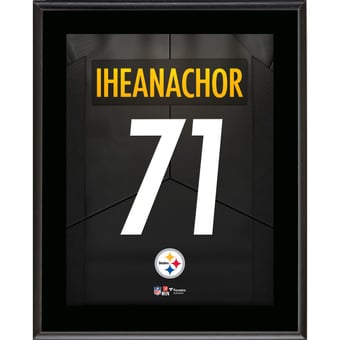 Max Iheanachor Pittsburgh Steelers 10.5" x 13" Jersey Number Sublimated Player Plaque