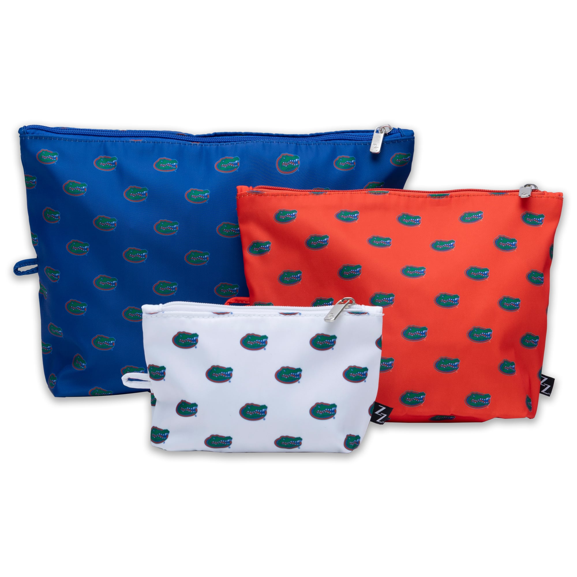 ZooZatz Florida Gators 3-Pack Pouch Set