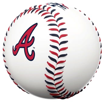 Atlanta Braves Rawlings Celebrating America's 250th Dual-Stitch Baseball