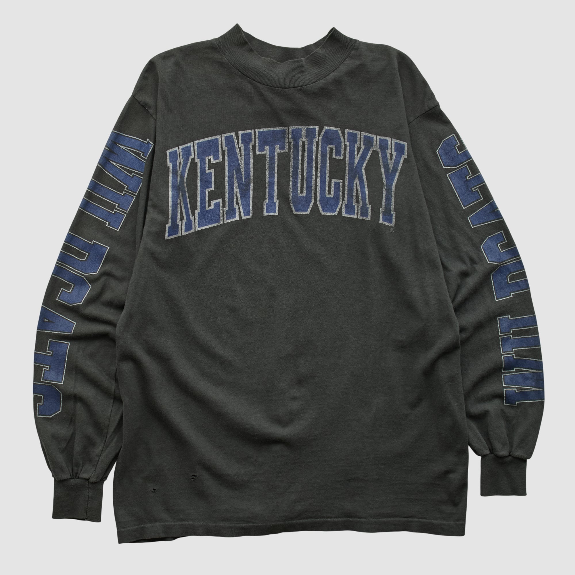 Kentucky Wildcats PM 90s Long Sleeve T-shirt - Black - S by Fanatics Real Vintage