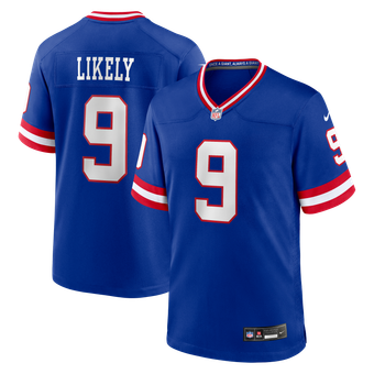 Men's Nike Isaiah Likely Royal New York Giants Alternate Legacy Game Jersey