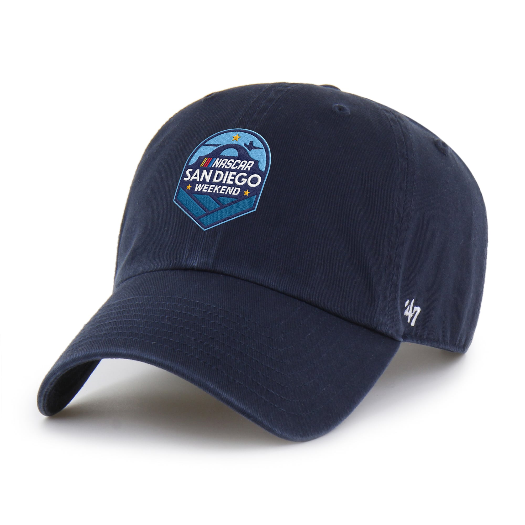 Men's '47  Navy NASCAR San Diego Weekend Clean Up Adjustable Hat