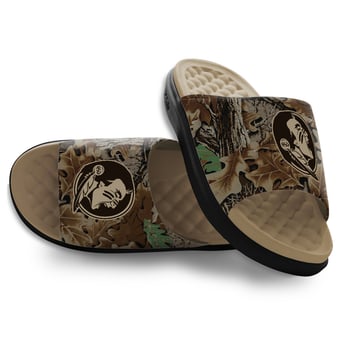 Unisex ISlide Florida State Seminoles RealTree Advantage Camo Motive Slide Sandals