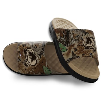 Unisex ISlide Colorado Avalanche RealTree Advantage Camo Motive Slide Sandals