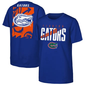 Youth Outerstuff  Royal Florida Gators Cut Through T-Shirt