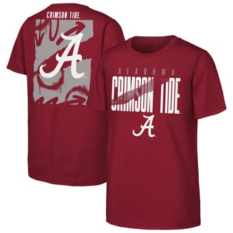 Youth Outerstuff  Crimson Alabama Crimson Tide Cut Through T-Shirt