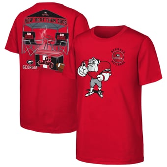 Youth Outerstuff  Red Georgia Bulldogs Tailgater Hometown T-Shirt