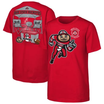 Youth Outerstuff  Scarlet Ohio State Buckeyes Tailgater Hometown T-Shirt