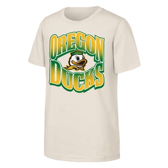 Youth Outerstuff  Natural Oregon Ducks Collegiate T-Shirt