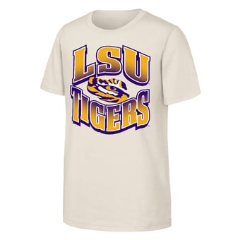 Youth Outerstuff  Natural LSU Tigers Collegiate T-Shirt