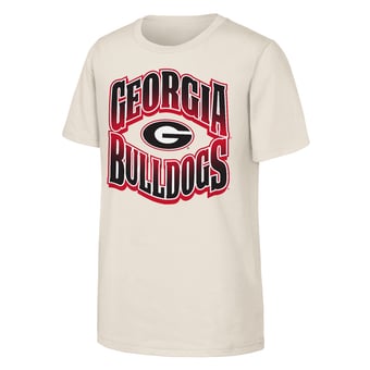 Youth Outerstuff  Natural Georgia Bulldogs Collegiate T-Shirt