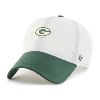 Men's '47 Cream Green Bay Packers Modernia Clean Up Adjustable Hat