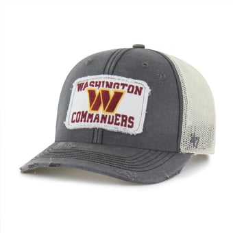 Men's '47 Charcoal Washington Commanders Egremont Well-Worn Adjustable Trucker Hat