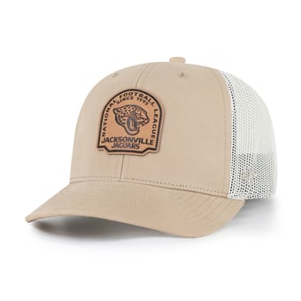 Men's '47 Khaki Jacksonville Jaguars Bonehide Trucker Adjustable Hat