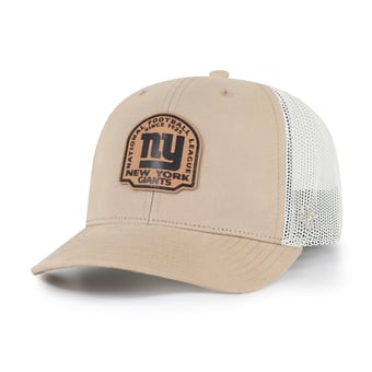 Men's '47 Khaki New York Giants Bonehide Trucker Adjustable Hat