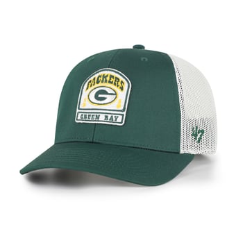 Men's '47  Green Green Bay Packers  Headstone Trucker Adjustable Hat