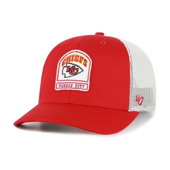 Men's '47  Red Kansas City Chiefs  Headstone Trucker Adjustable Hat