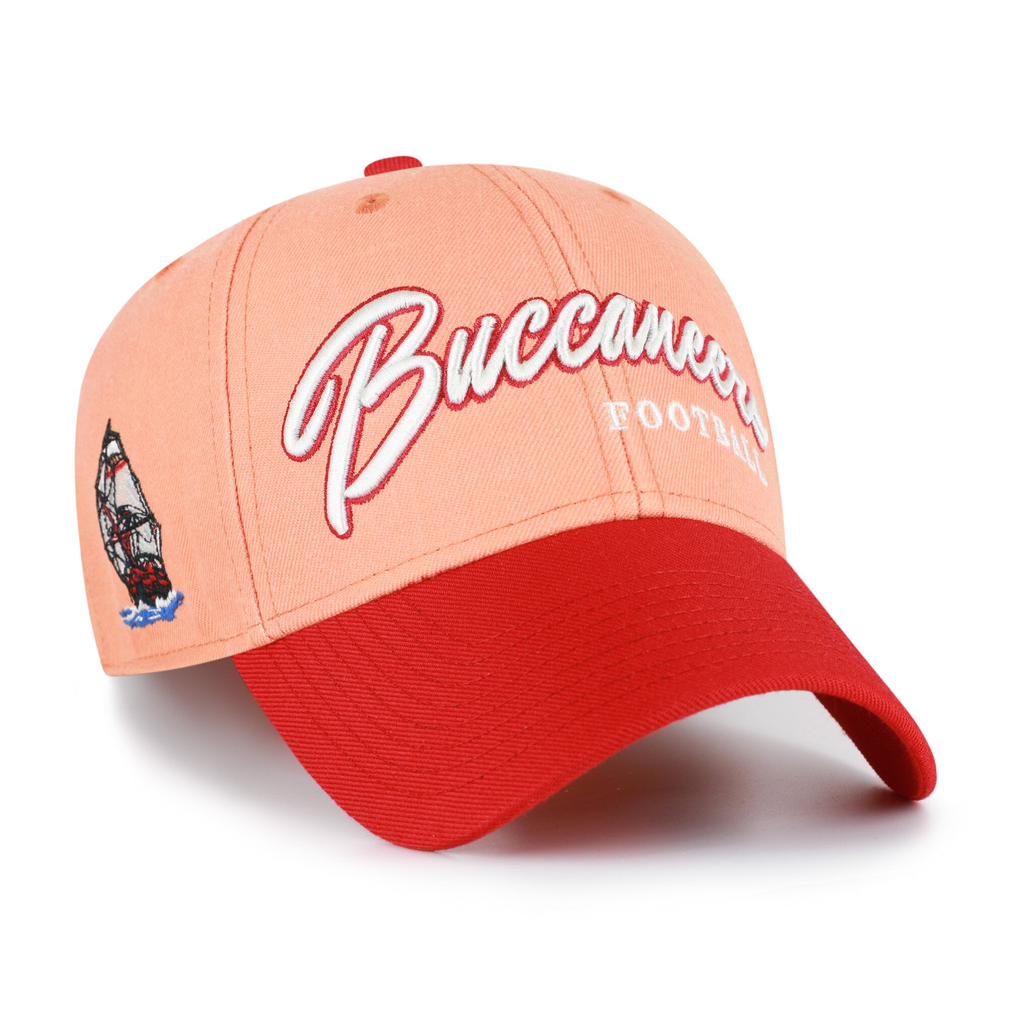 Men's '47  Orange Tampa Bay Buccaneers Throwback MVP Adjustable Hat