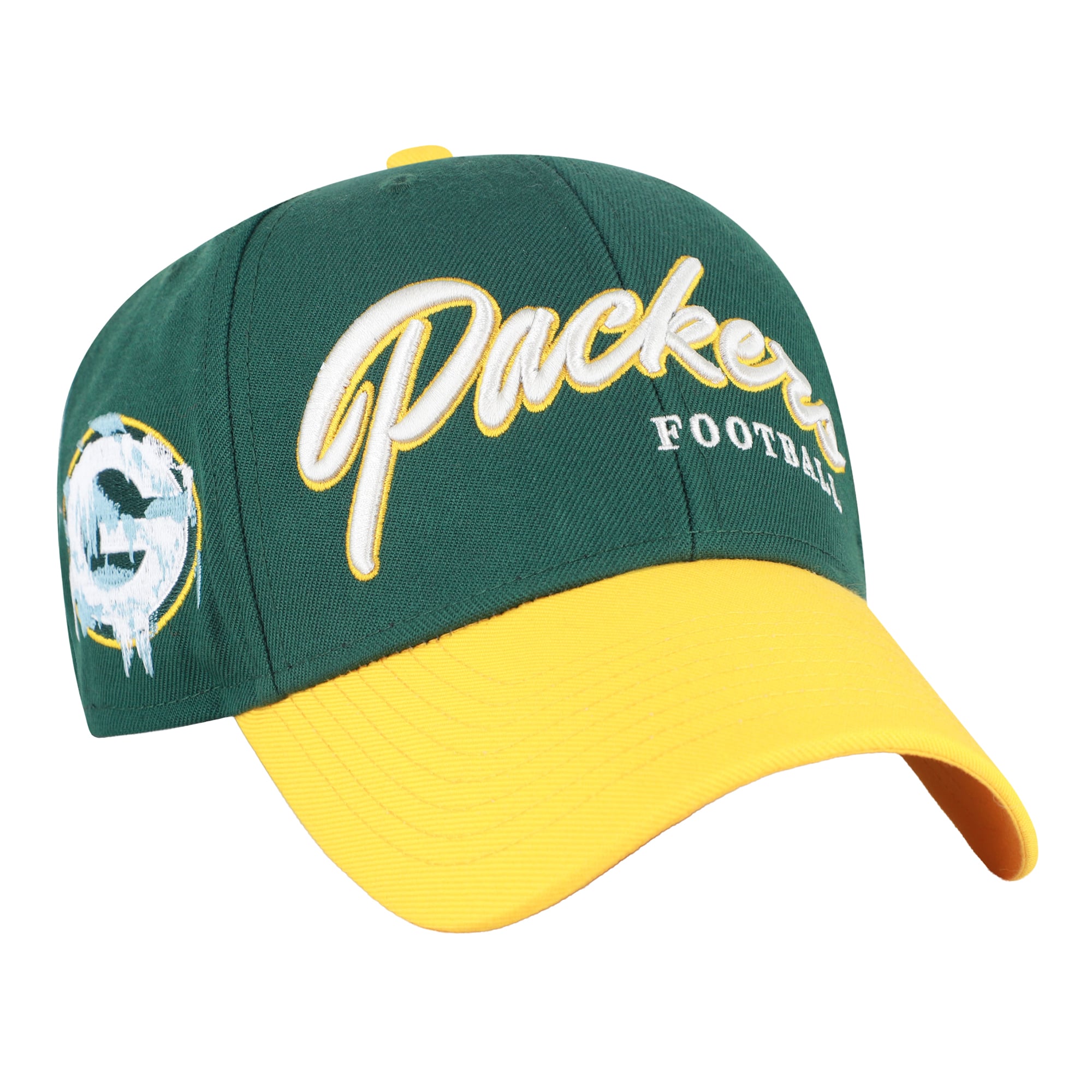 Men’s ’47 Green Green Bay Packers Throwback MVP Adjustable Hat