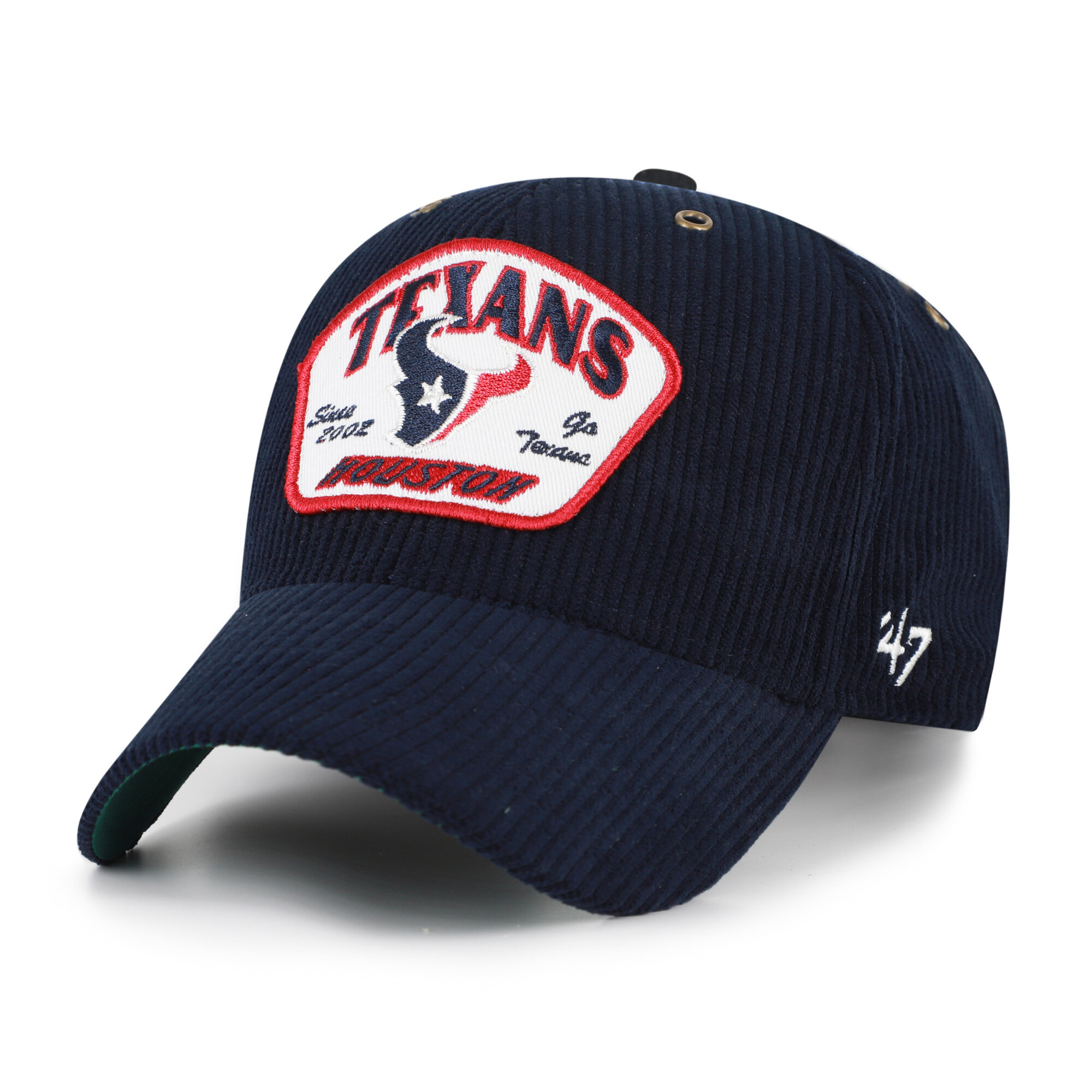 Men's '47 Navy Houston Texans Accordia Corduroy MVP Adjustable Hat