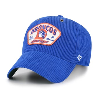 Men's '47 Royal Denver Broncos Throwback Accordia Corduroy MVP Adjustable Hat
