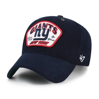 Men's '47 Navy New York Giants Throwback Accordia Corduroy MVP Adjustable Hat