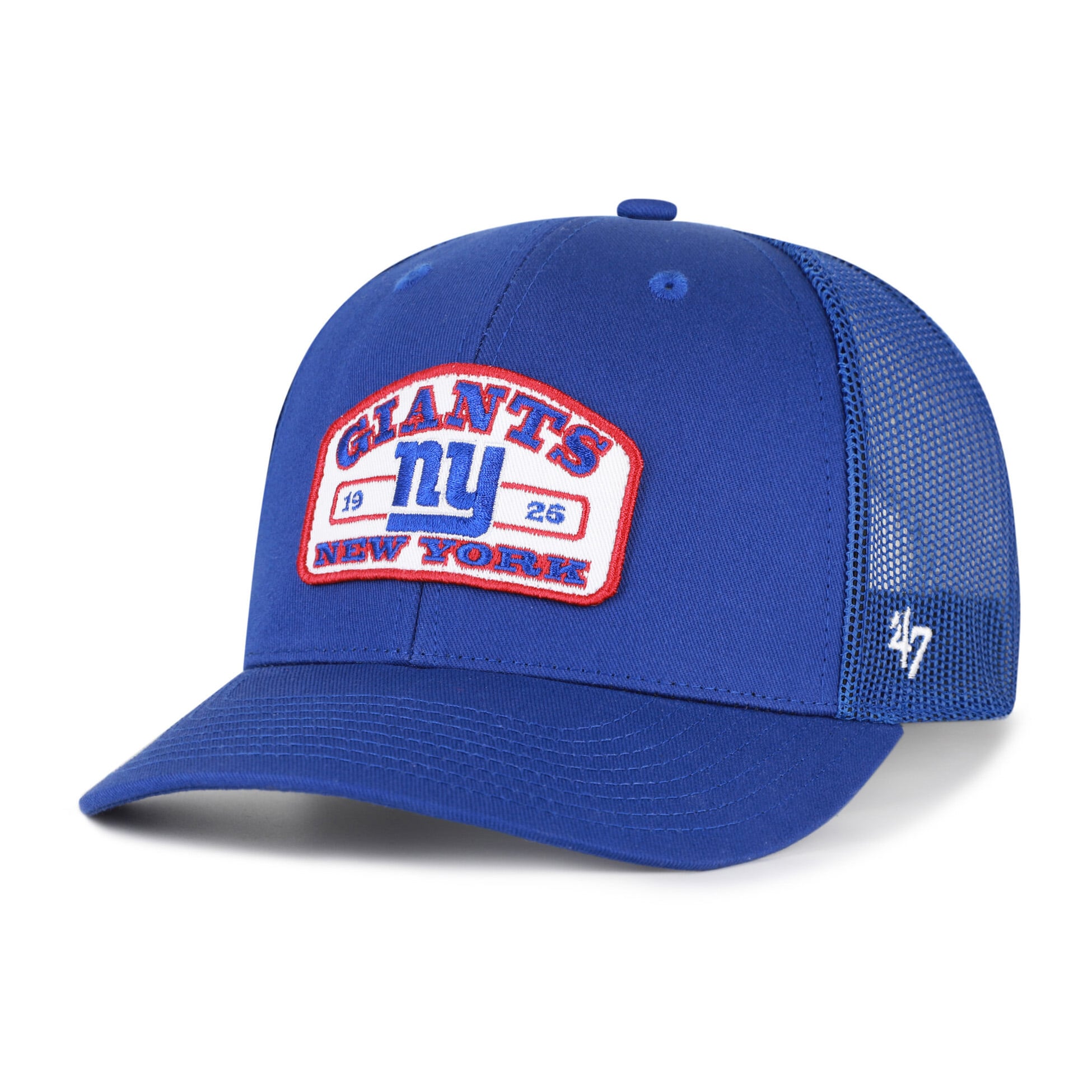Men’s ’47 Royal New York Giants Roadway Adjustable Trucker Hat