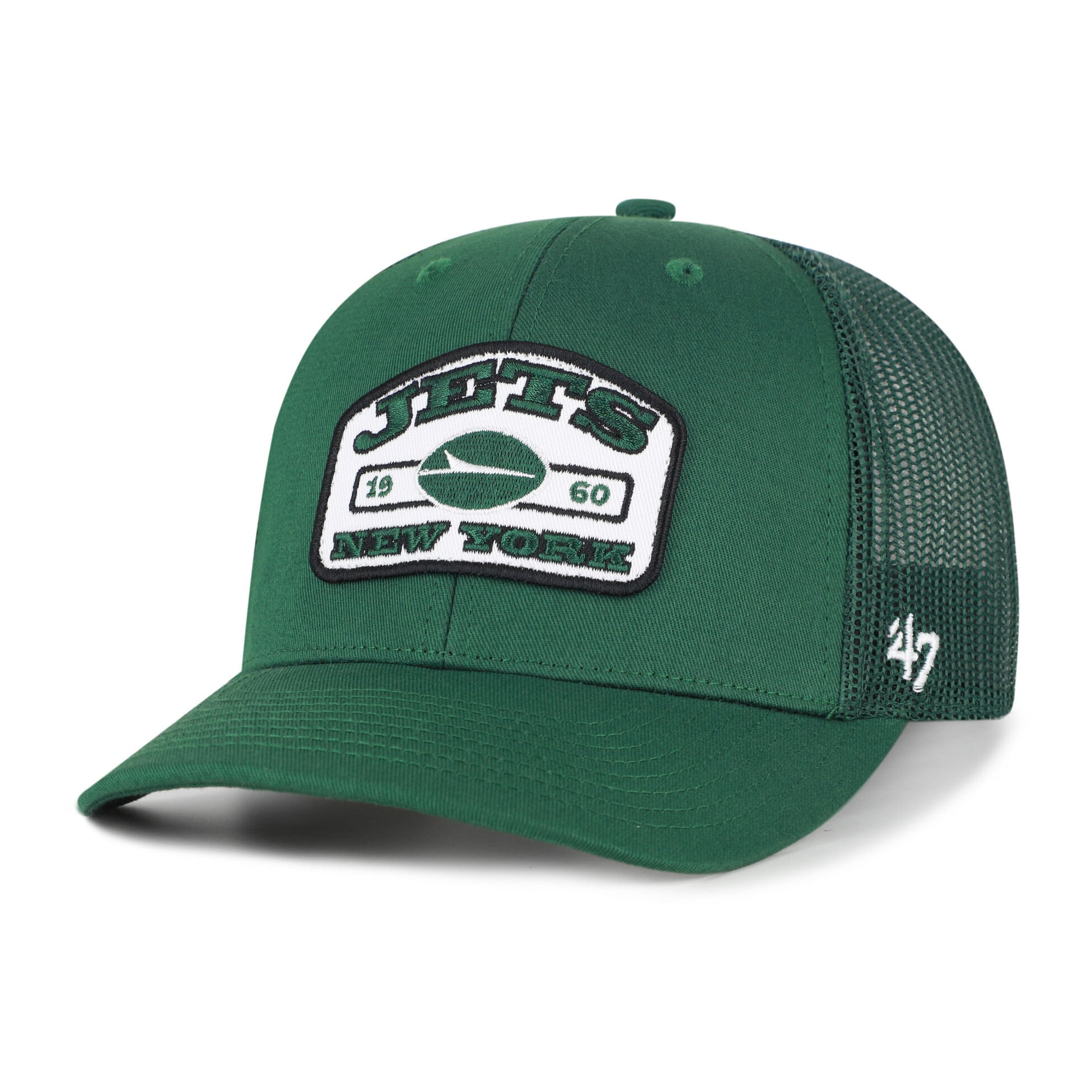 Men’s ’47 Green New York Jets Roadway Adjustable Trucker Hat