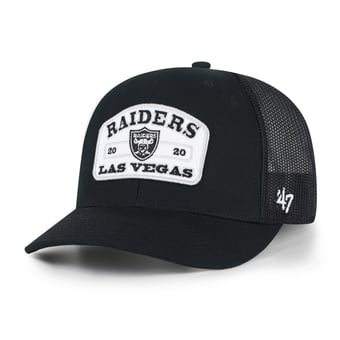 Men's '47 Black Las Vegas Raiders  Roadway Adjustable Trucker Hat